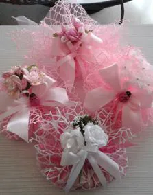 sacchettini confetti rosa