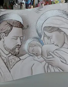quadro sacra famiglia Petramara