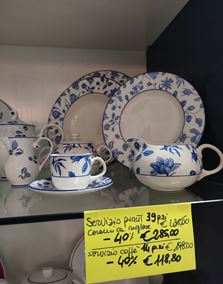 servizio piatti ceramica inglese