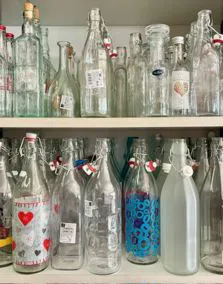 Bottiglie in vetro