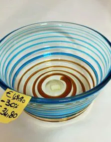 Insalatiera in vetro Ø 26cm