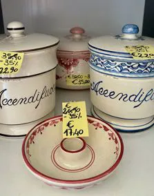 Contenitori vari in ceramica