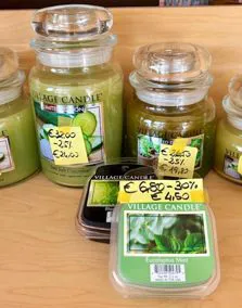 Candele profumate varie misure 