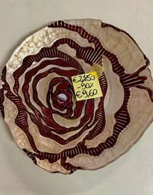 Piatto centrotavola vetro Ø 22 cm