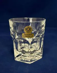Bicchiere cristallo old fashion RCR