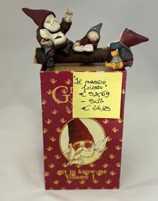 Maestro folletto ceramica, dimensioni 18cmx9cm