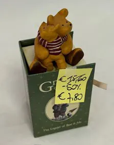 Orsetti abbraccio ceramica, altezza 5cm
