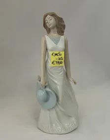 Statua ceramica NADAL donna, altezza 34cm
