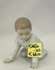 Statua ceramica NADAL bebè, altezza 13cm