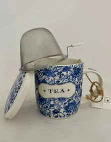 Tazza per the porcellana con filtro 