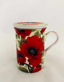Mug in porcellana con filtro