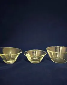 Coppette vetro varie 