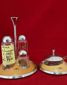 Set condimento e formaggera Accademia Lagostina 