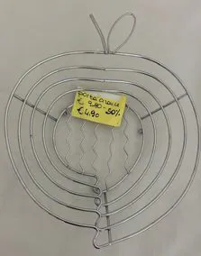 Porta arance/frutta acciaio