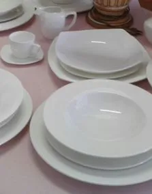 Piatti bone china a Vicenza