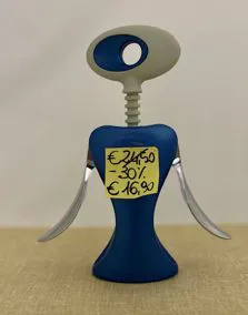 Levatappi Guzzini blu plastica/acciaio