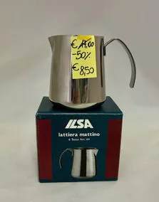 Lattiera Ilsa acciaio 50 cl