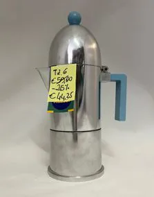 Moka acciaio Alessi 6 tazzine