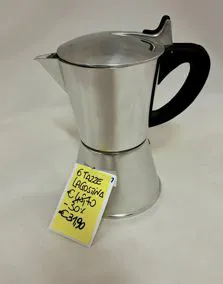 Moka acciaio Lagostina 6 tazzine