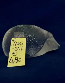 Riccio cristallo, altezza 6cm