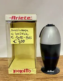 Macinapepe a batteria Ariete, altezza 18cm