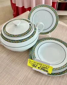 Servizio piatti 41 pezzi porcellana
