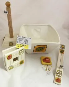 Appendino, brucia incenso, portaposta, portascottex,centrotavola ceramica EGAN venduti separatamente