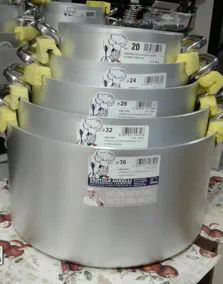 casseruola alluminio Agnelli 5 mm