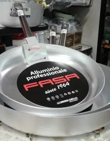 Padelle in alluminio