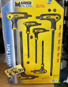 Set chiavi Torx