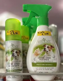 Lozione insetticida per animali