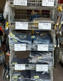 Abbigliamento vario da lavoro (Pantaloni, gilet, t-shirt..)