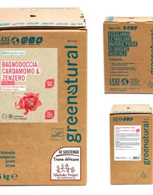 Bagnodoccia Tonificante sfuso Cardamomo & Zenzero Greenatural