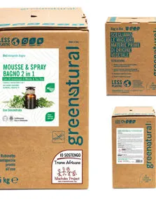 Mousse Bagno 2in1 sfuso Con Olio Essenziale di Menta & Tea Tree Greenatural