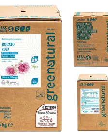 Bucato a mano e in lavatrice sfuso Rosa Greenatural