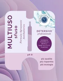 Liquido igienizzante, sgrassante multiuso sfuso Quality Clean