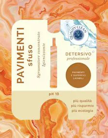 Detersivo igienizzante sgrassatore pavimenti sfuso Quality Clean