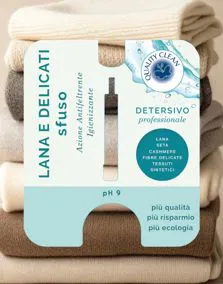 Detersivo lavatrice lana e delicati sfuso Quality Clean