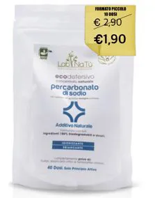 Ecodetersivo percarbonato di sodio in polvere Labnatù