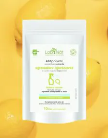 Sgrassatore igienizzante in polvere profumato limone LabNàt