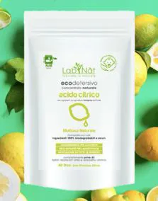 Ecodetersivo Multiuso in polvere per Lavatrice e Lavastoviglie acido citrico LabNàt